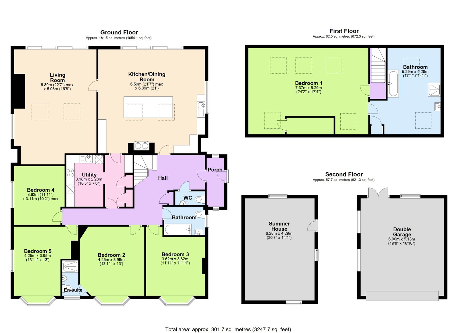 Floorplans For A Sought After Quiet Lane Location In Northiam