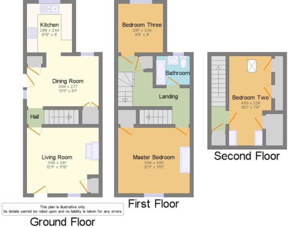 Floorplans For Close to The Moor In Hawkhurst