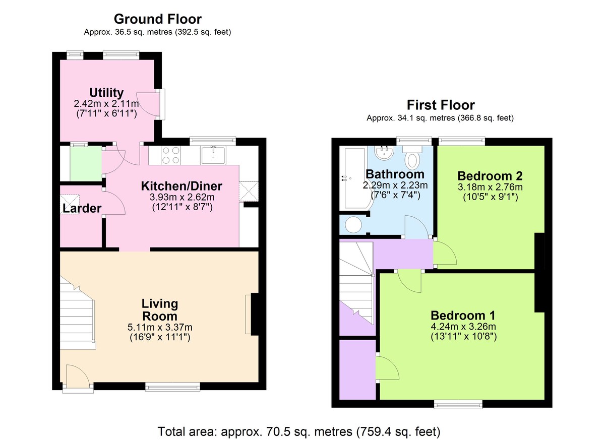 Floorplans For Rural Location in Bodiam