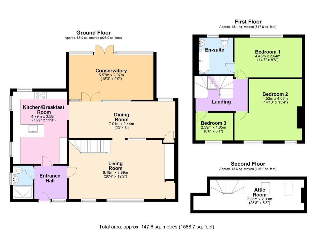 Floorplans For On The Outskirts Of Hawkhurst