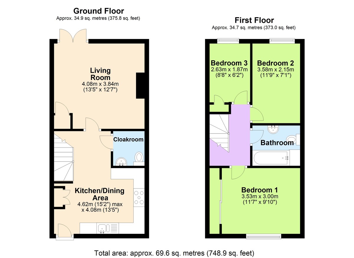 Floorplans For No onward chain in Hawkhurst