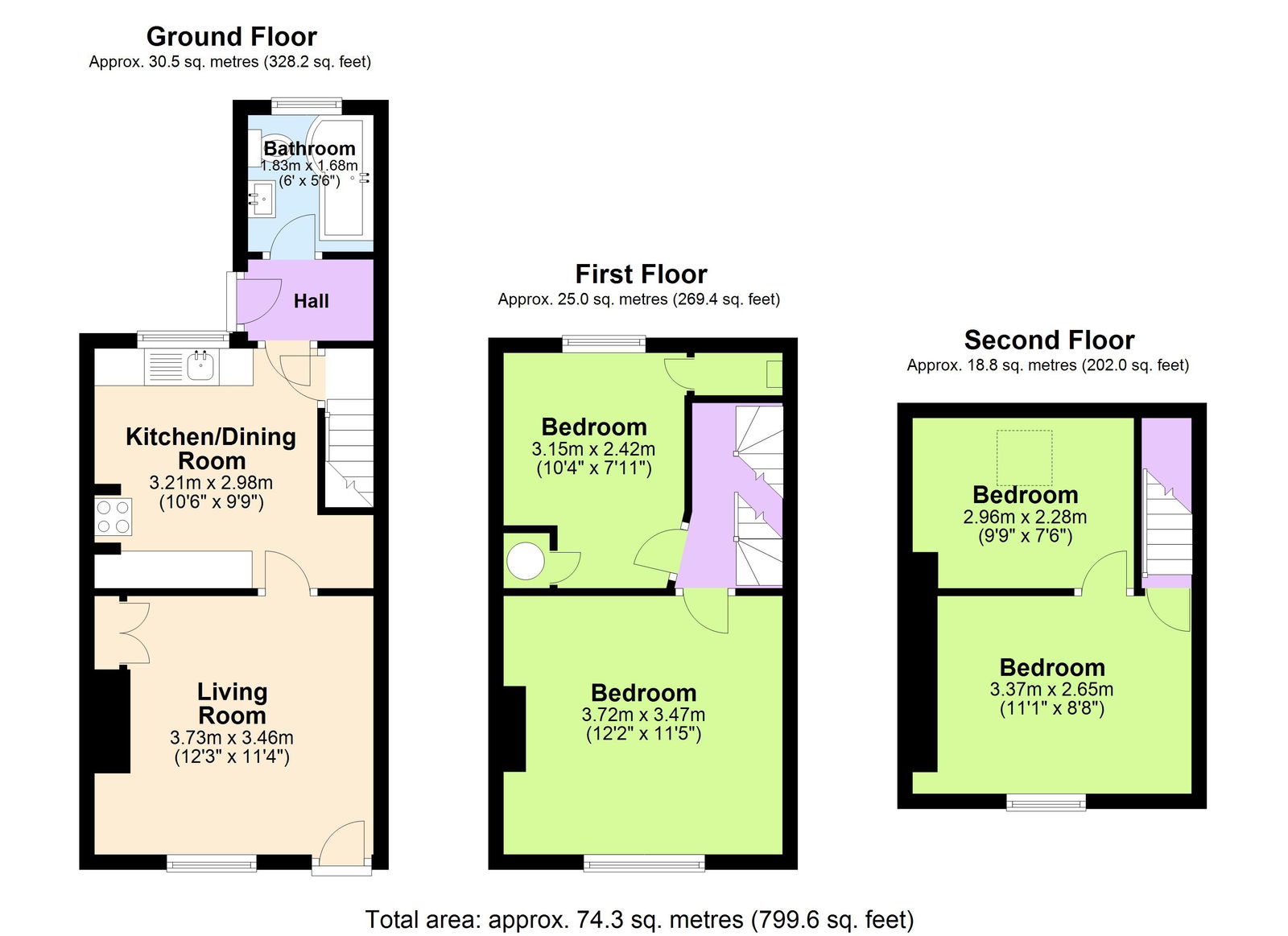 Floorplans For No Onward Chain In Cranbrook