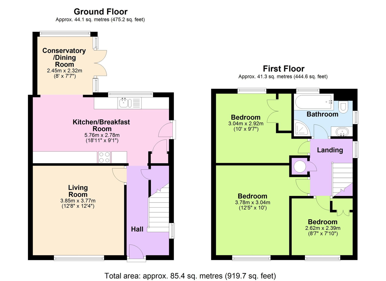 Floorplans For Tucked Away Location In Hawkhurst Village