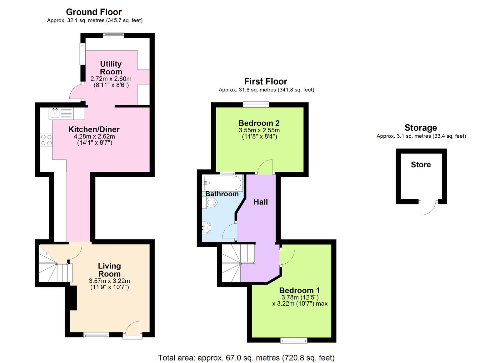 Floorplans For A Pretty Rural Location In Sandhurst Cross