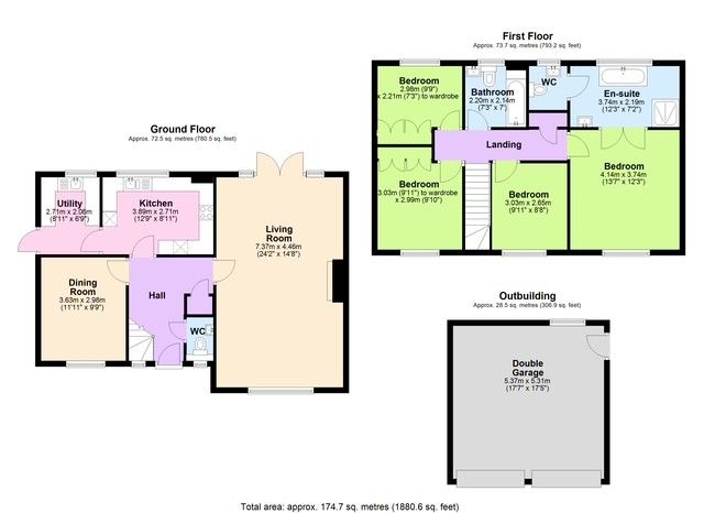 Floorplans For Walking Distance To Etchingham Train Station