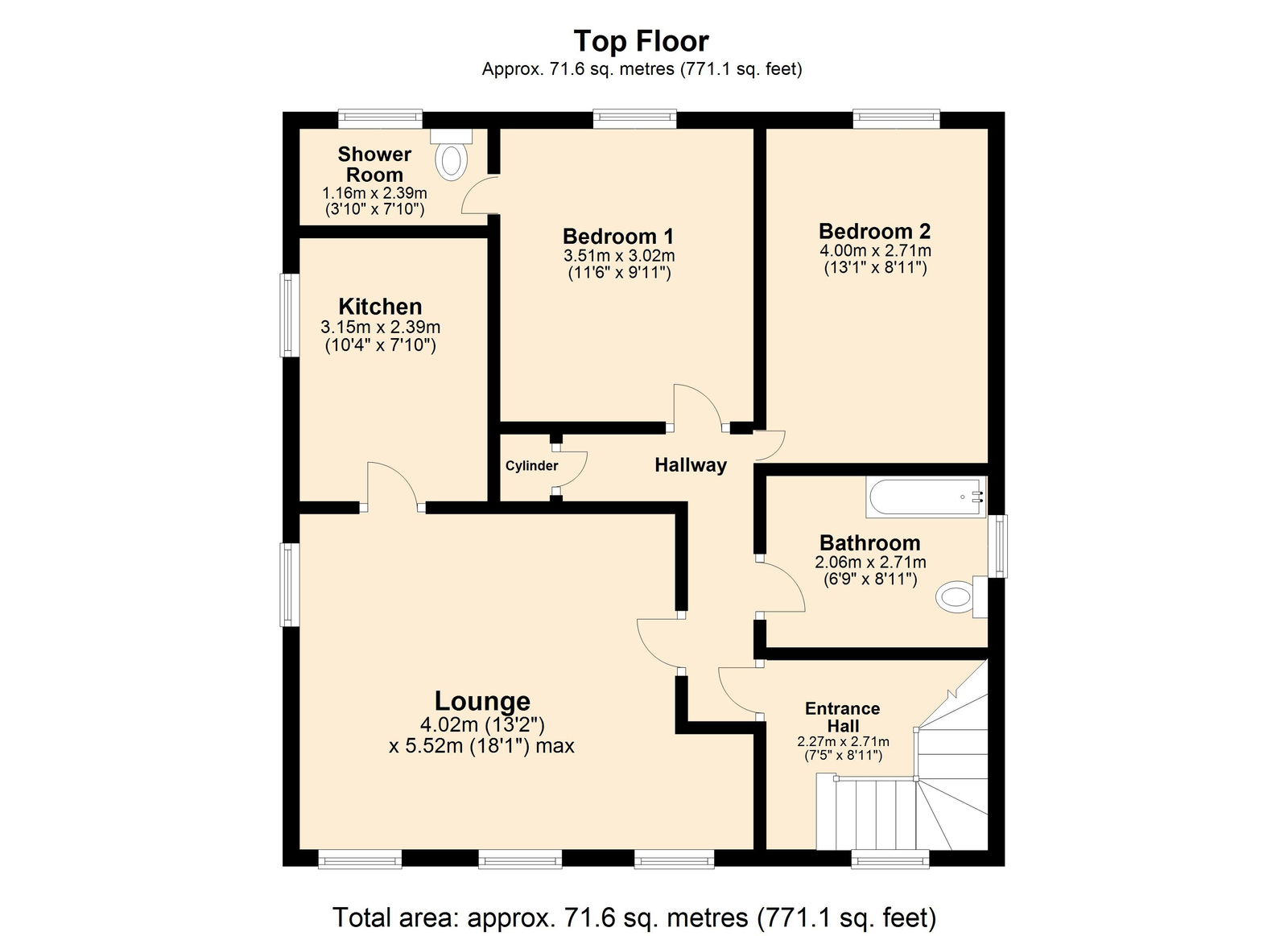 Floorplans For Saffron Rise, Eaton Bray, Dunstable, LU6 2AY