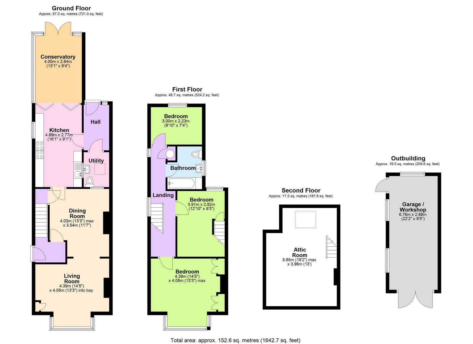 Floorplans For Walking Distance of Hawkhurst Colonnade
