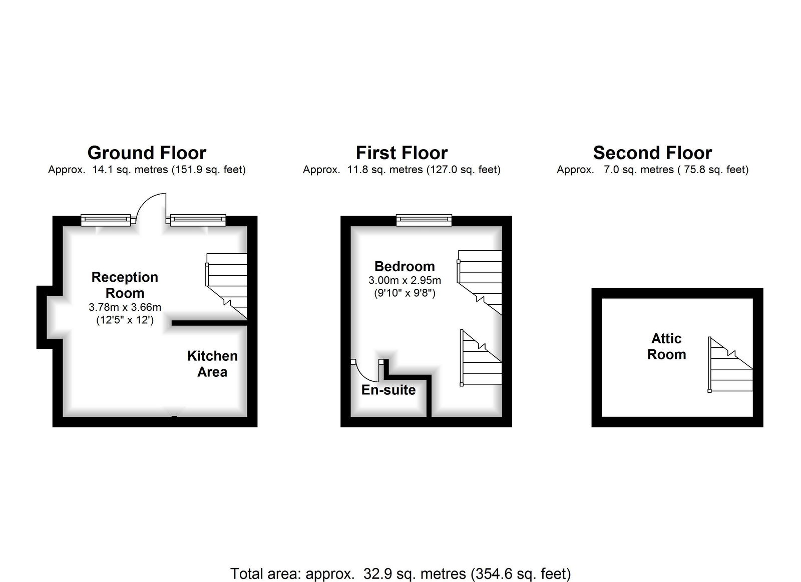 Floorplans For No Onward Chain In Sandhurst