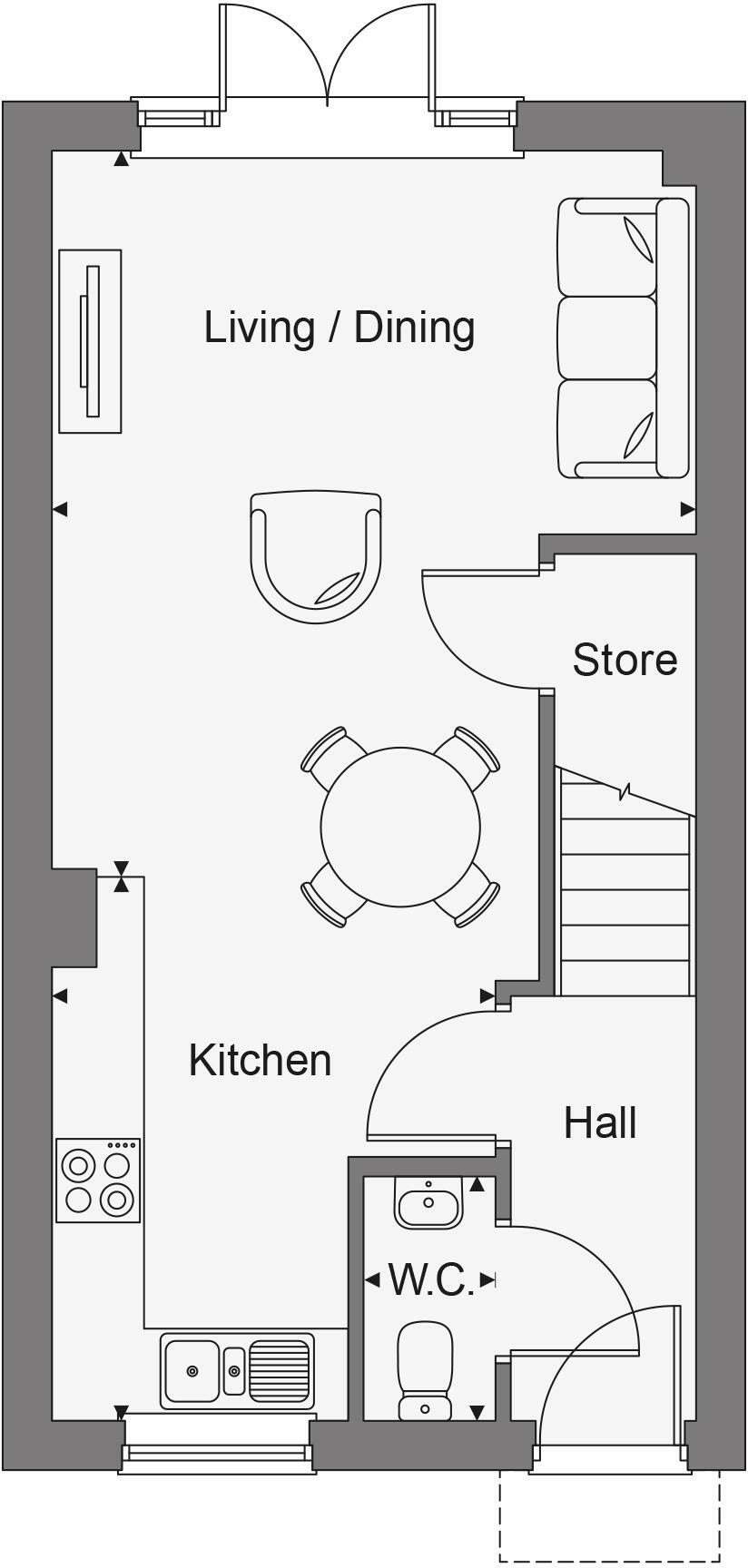 Floorplans For New Build In The Heart Of Hawkhurst