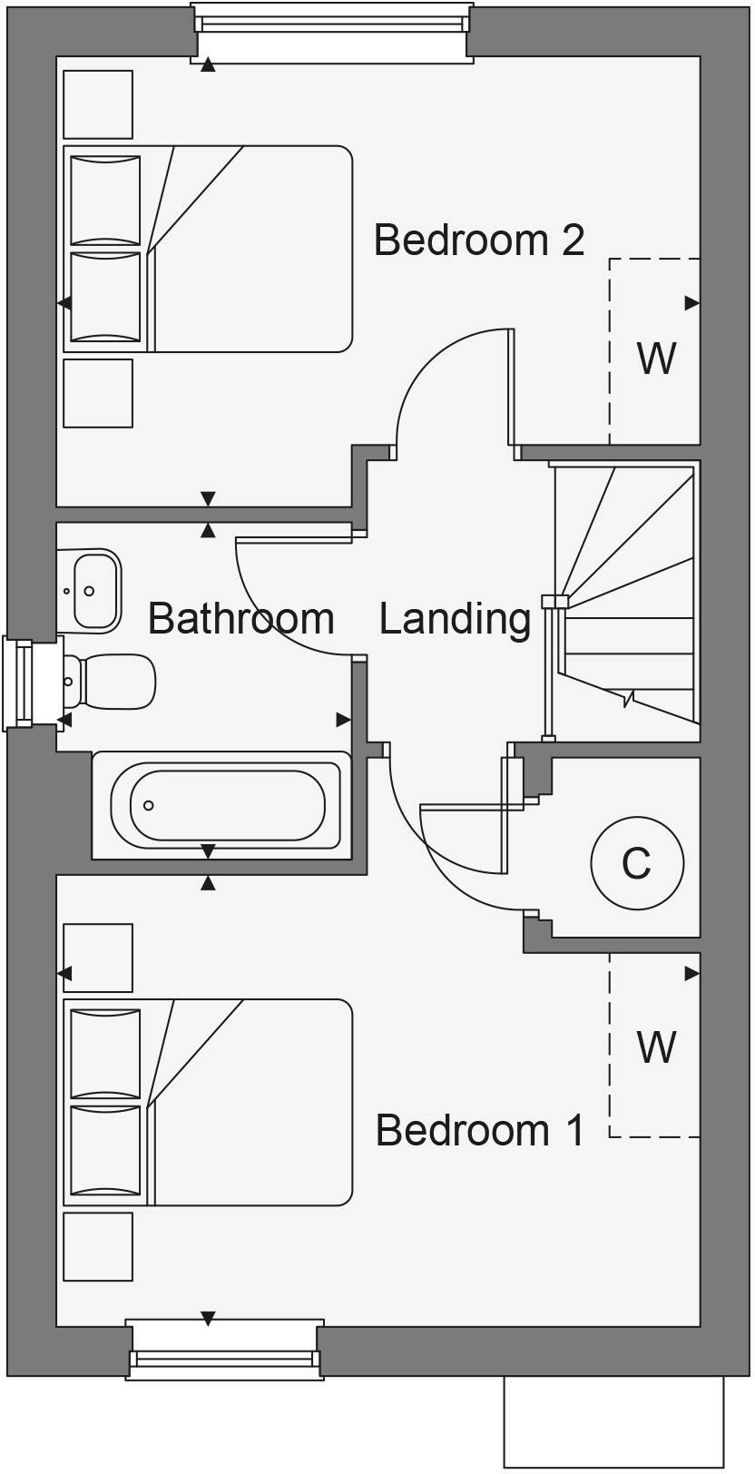 Floorplans For New Build In The Heart Of Hawkhurst