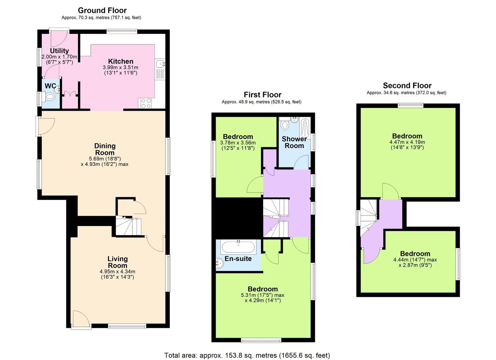 Floorplans For On A Rural Lane Location In Hawkhurst