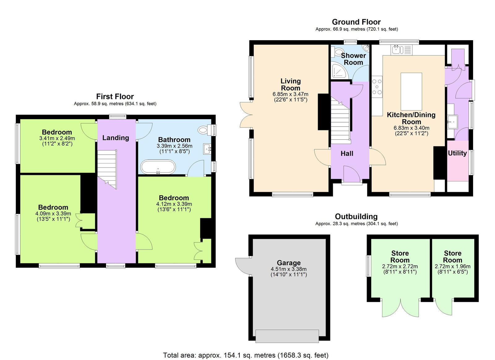 Floorplans For With Stunning Countryside Views In Burwash