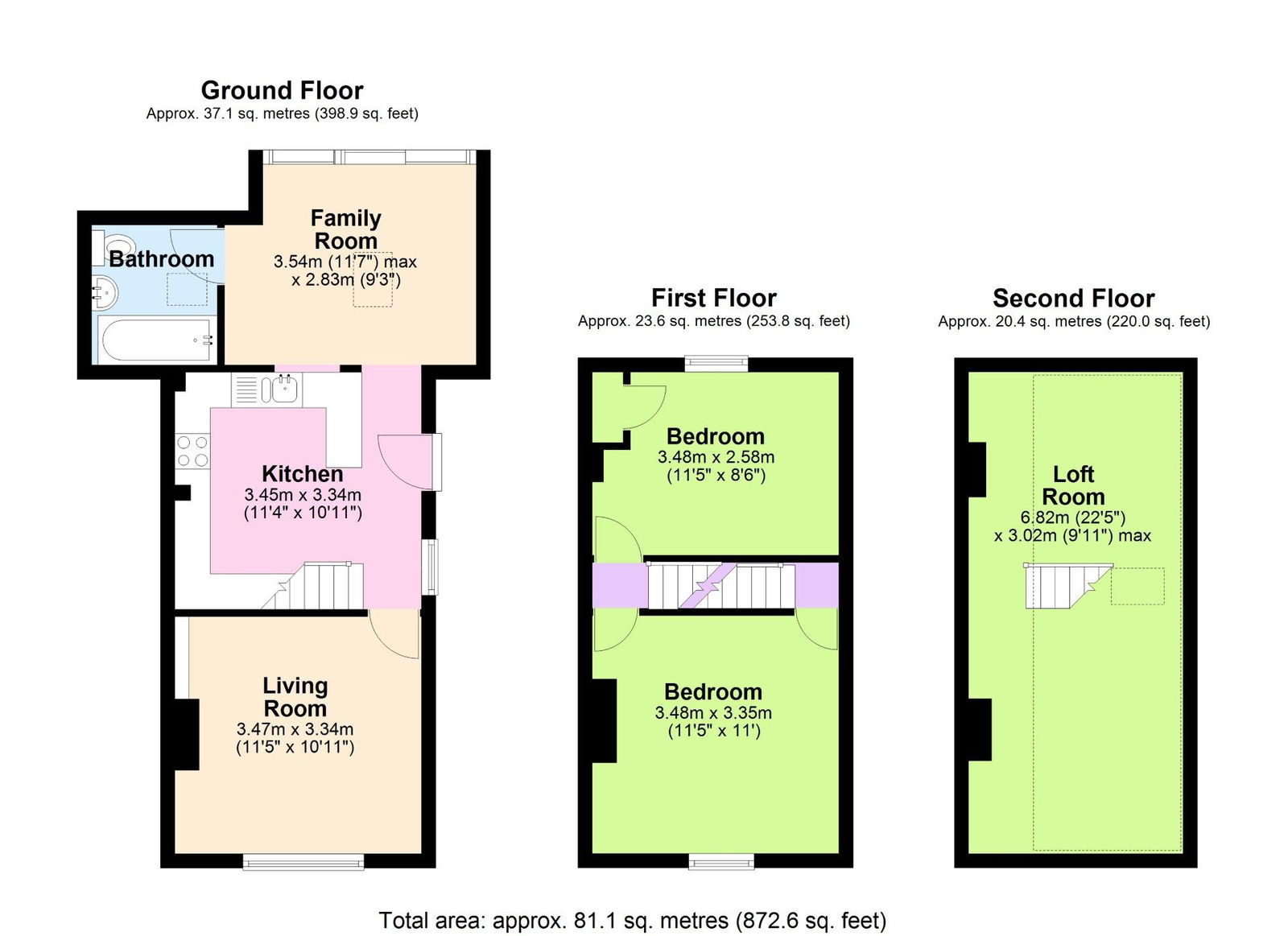 Floorplans For Within Walking Distance To Hawkhurst Moor