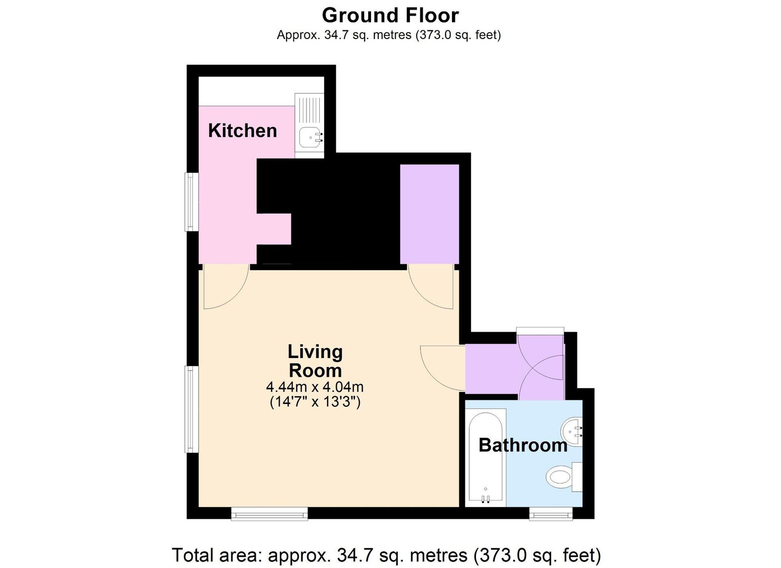 Floorplans For Ground Floor Studio Apartment In Hawkhurst