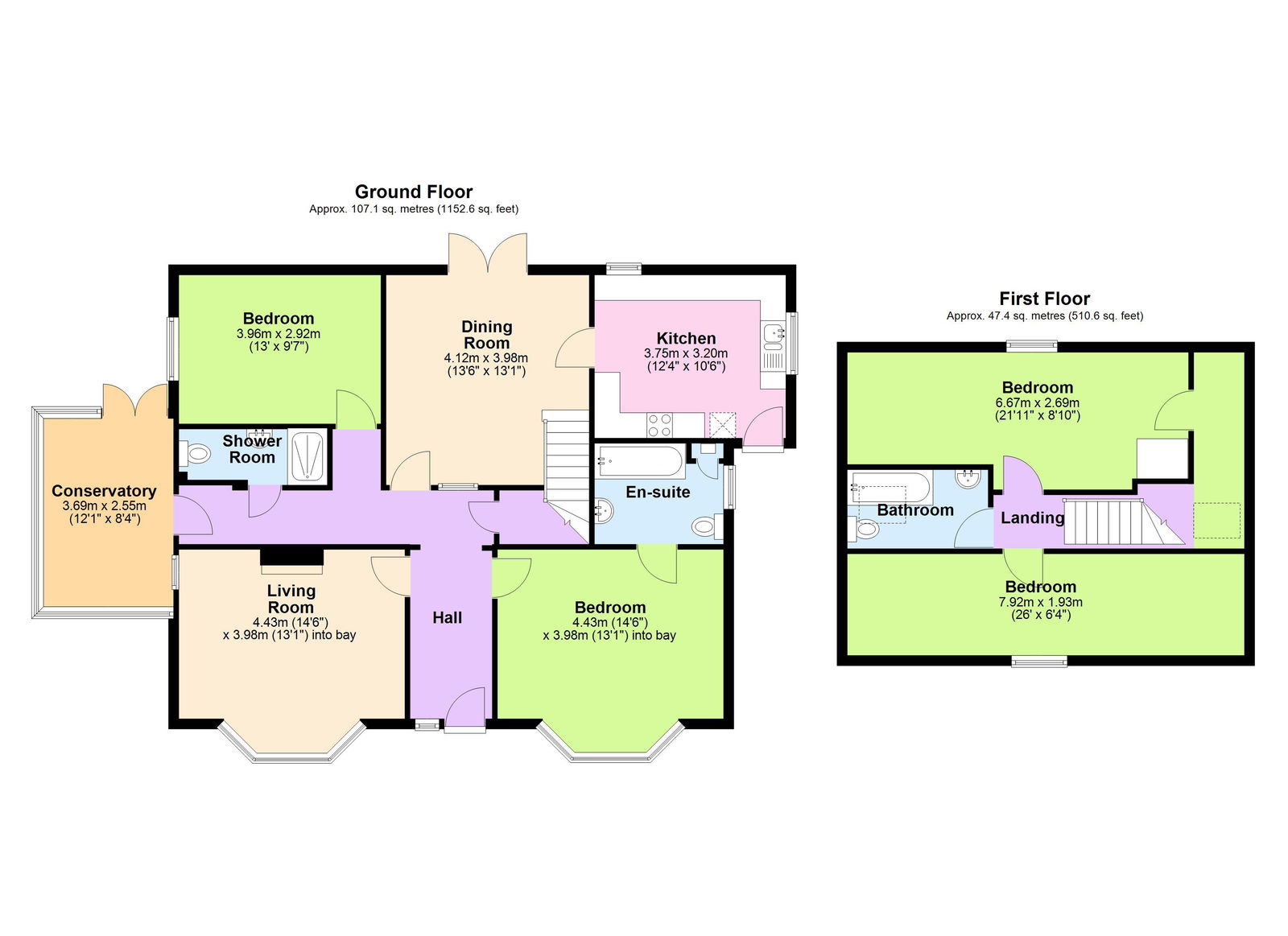 Floorplans For No-Onward-Chain In The Centre Of Hawkhurst