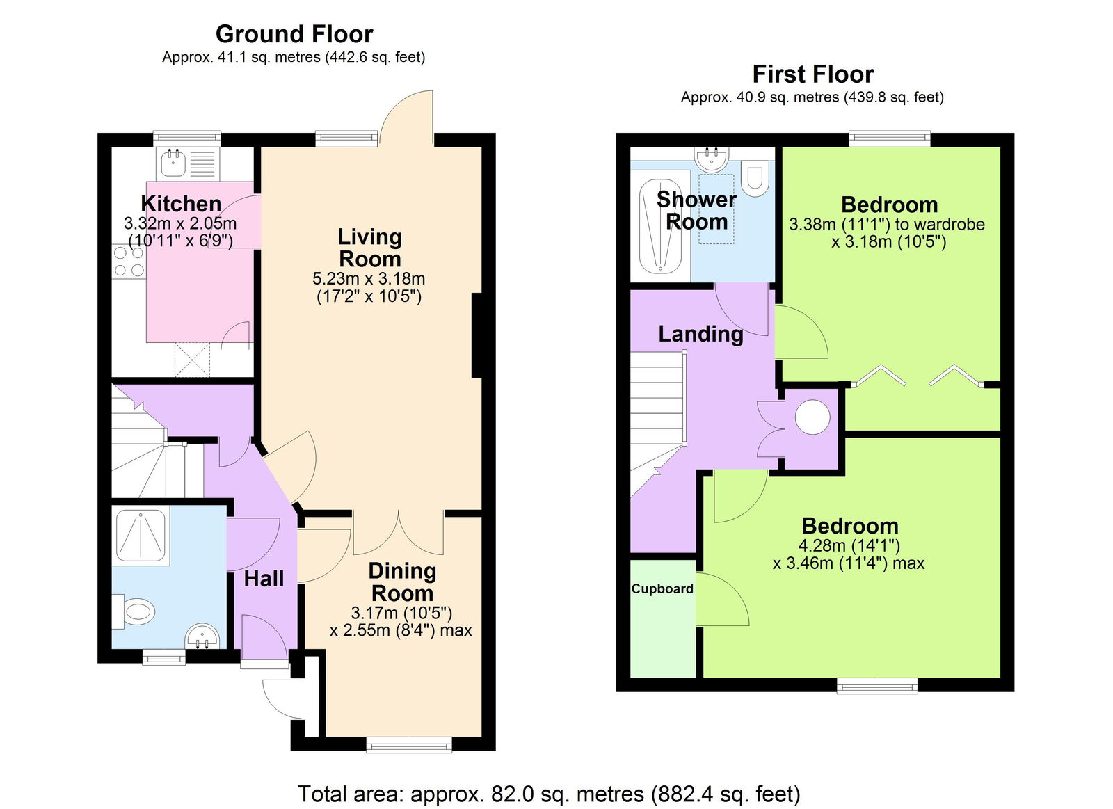 Floorplans For Well-Presented Over 60's Home In The Heart Of Cranbrook