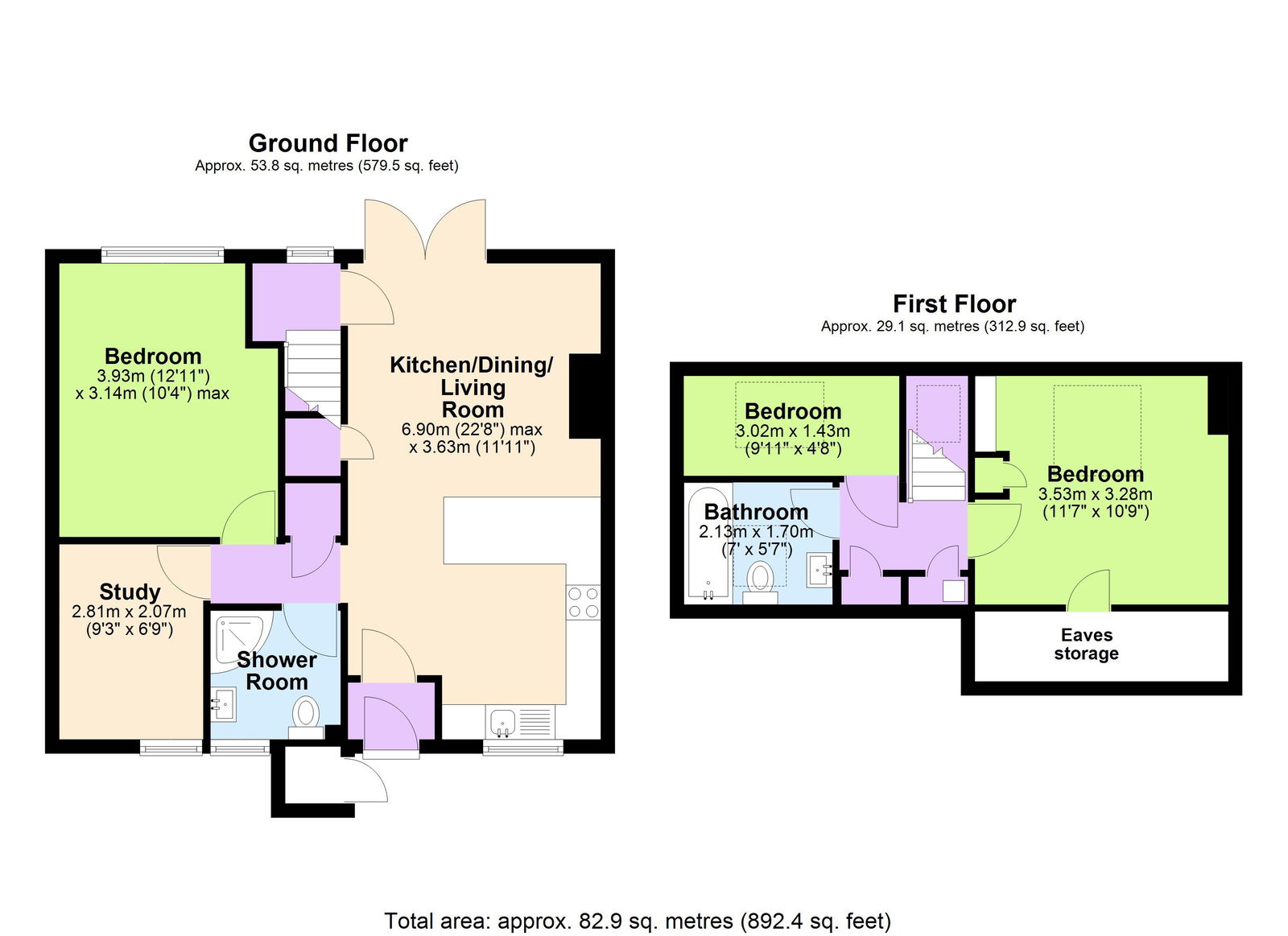 Floorplans For A No-Onward-Chain Bungalow In Cranbrook
