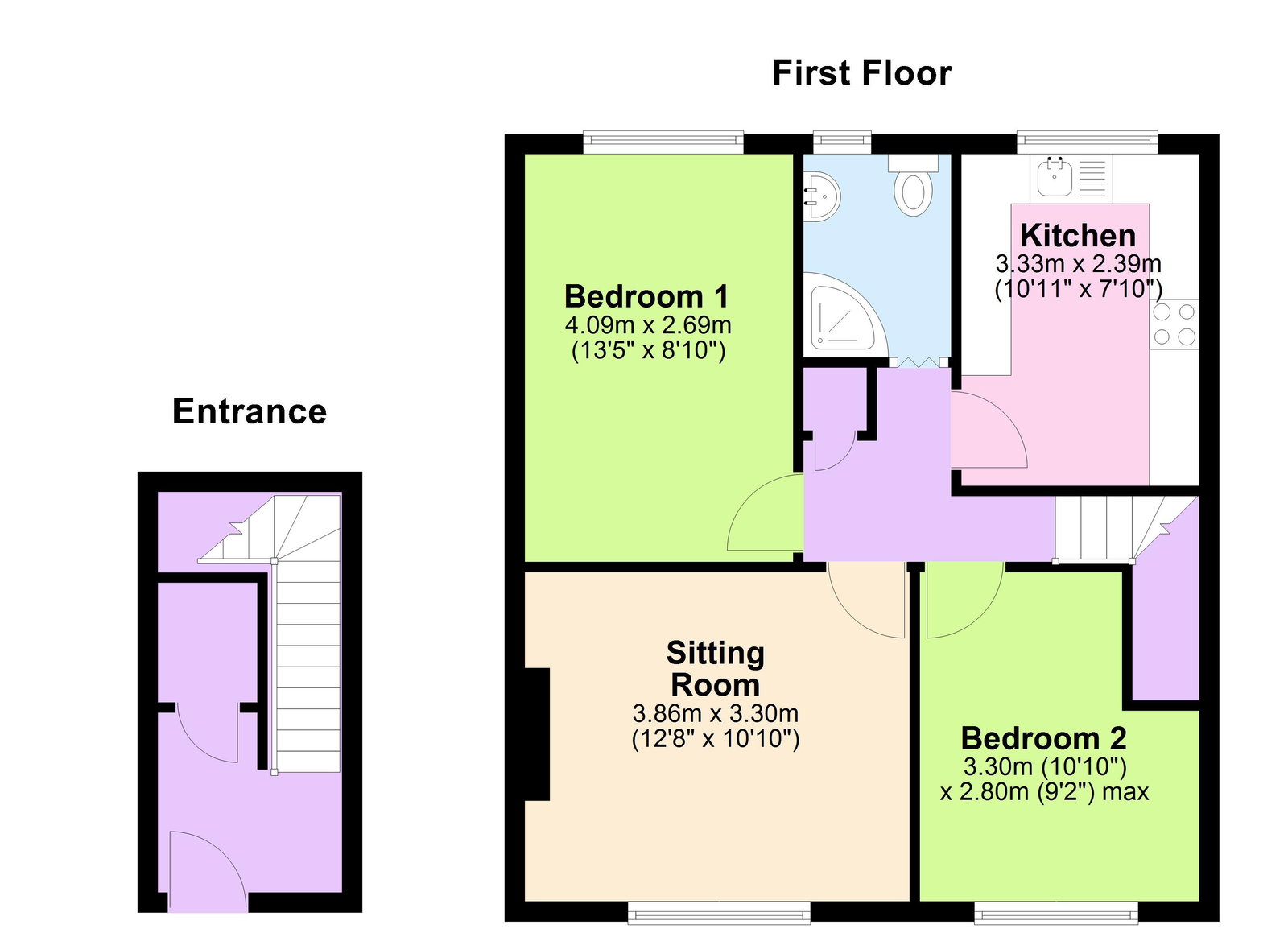 Floorplans For Within Walking Distance Of Cranbrook High Street