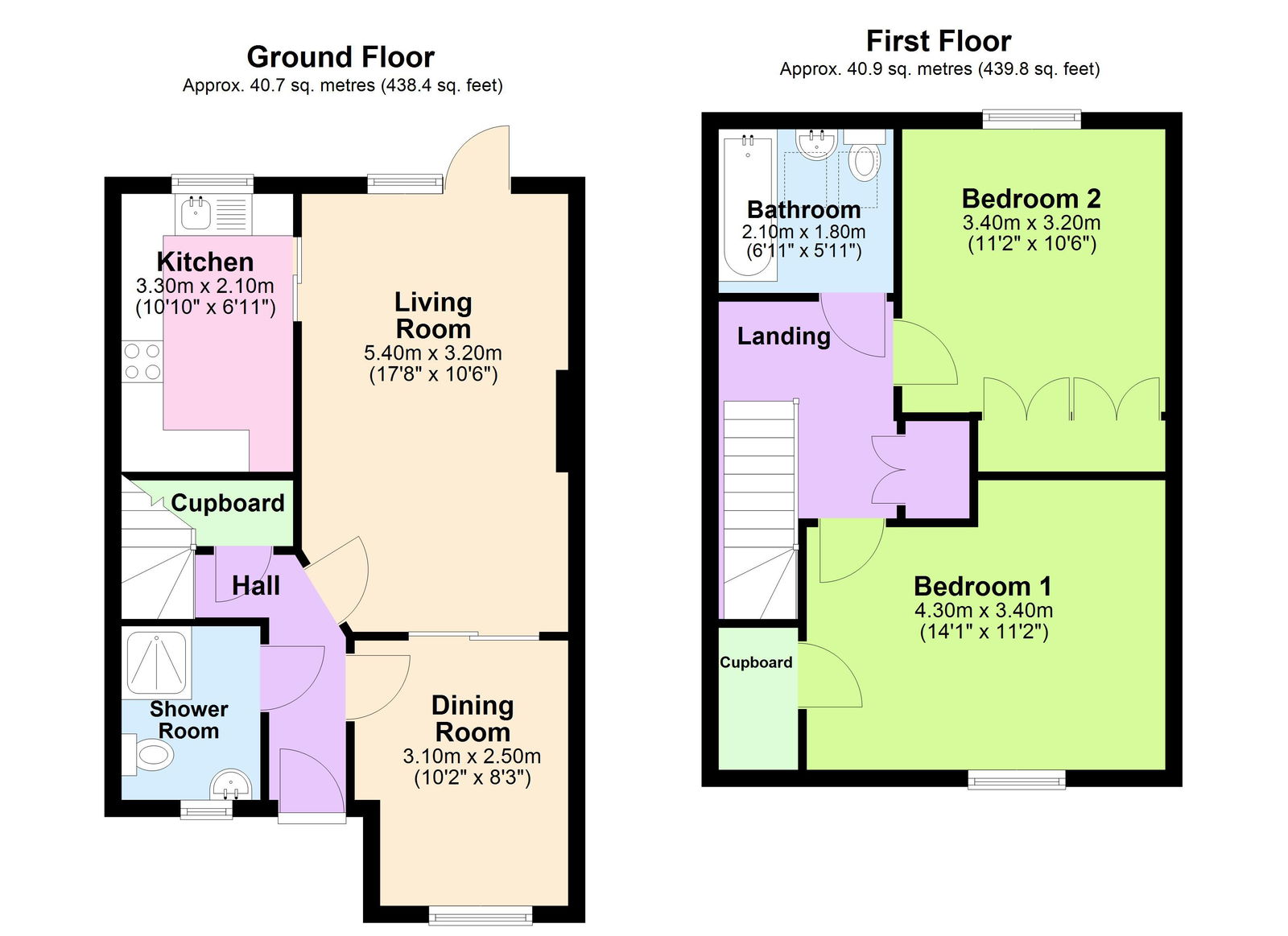 Floorplans For Rectory Fields, Cranbrook