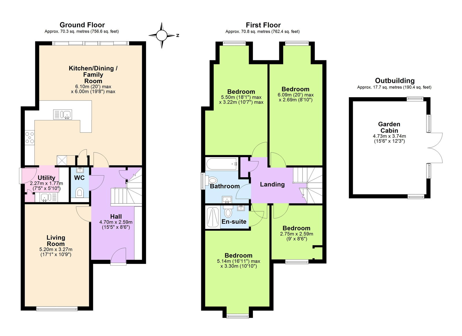 Floorplans For Station Road, Staplehurst