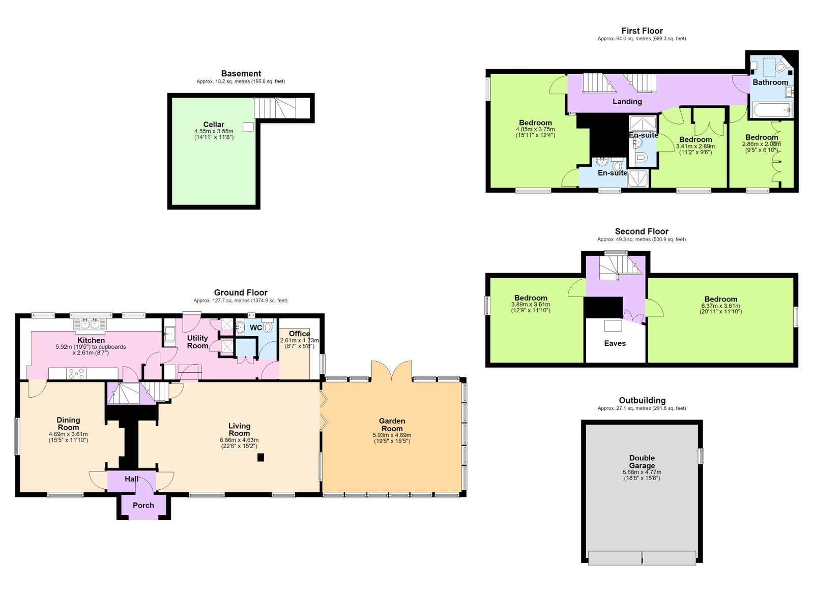 Floorplans For Park Lane, Cranbrook