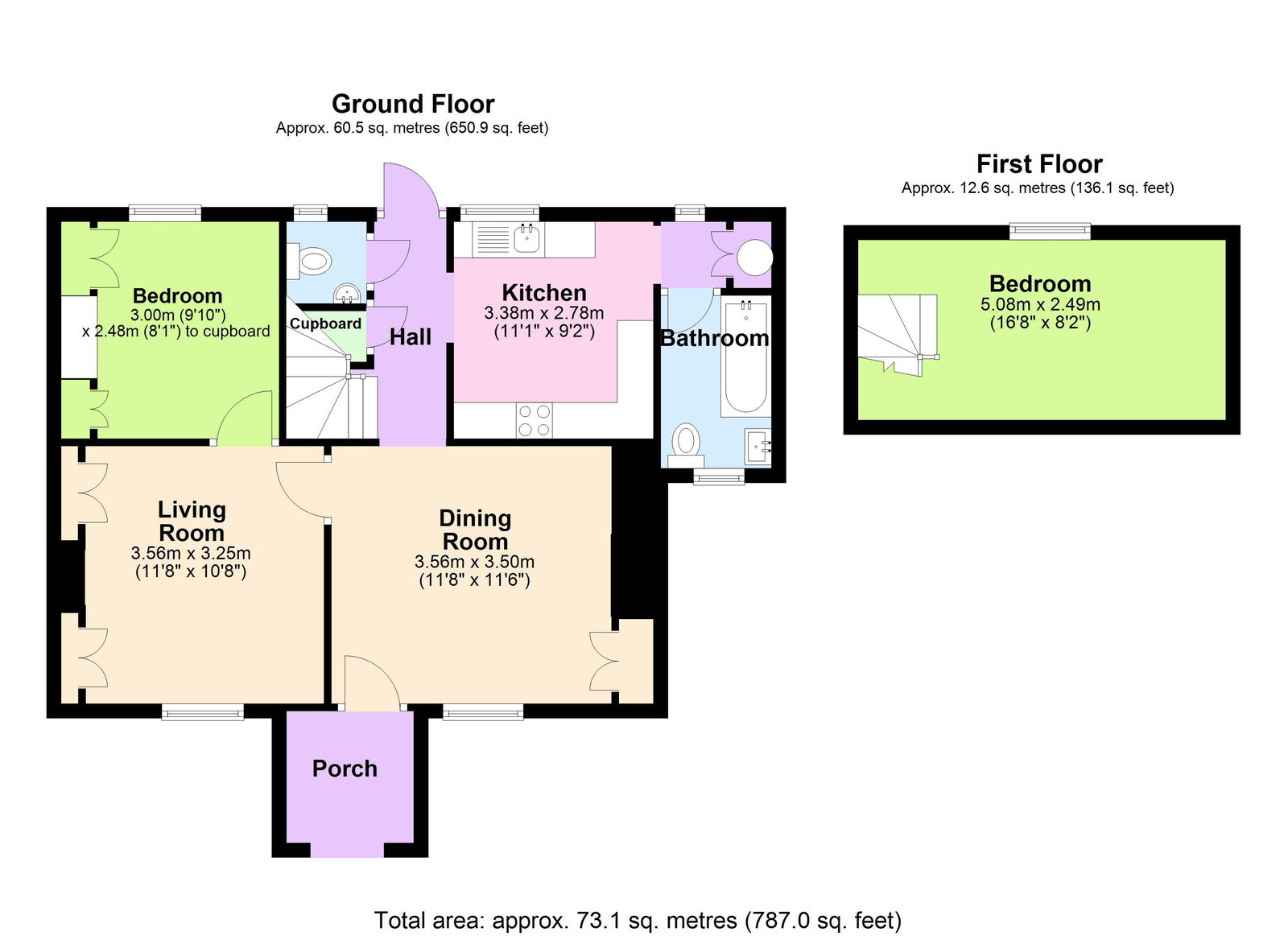 Floorplans For On Approx. 1/3 Of An Acre In Hurst Green
