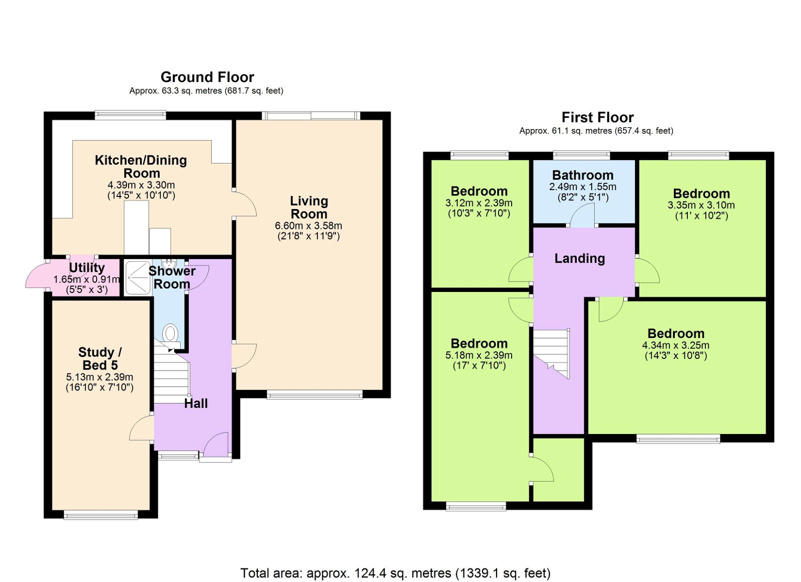Floorplans For Quiet Residential Location in Hawkhurst