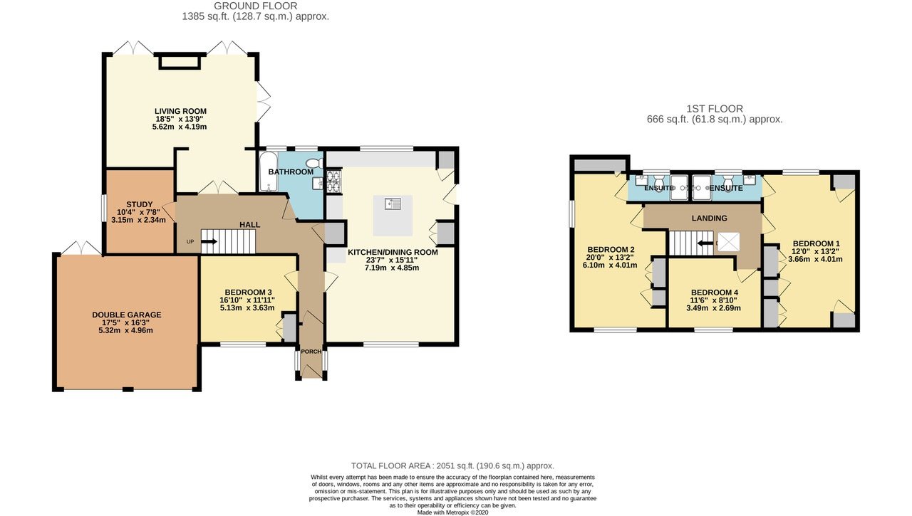 Floorplans For Directly Opposite Bedgebury Forest In Flimwell