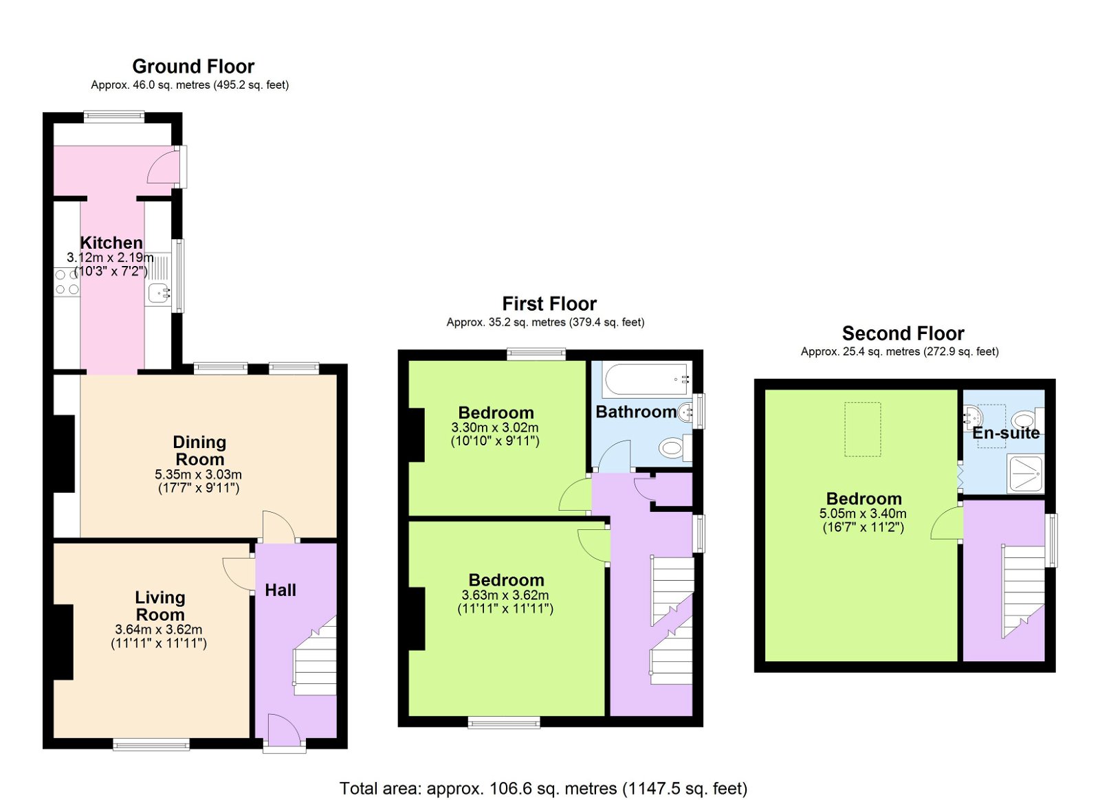 Floorplans For Available With No Onward Chain In Hawkhurst