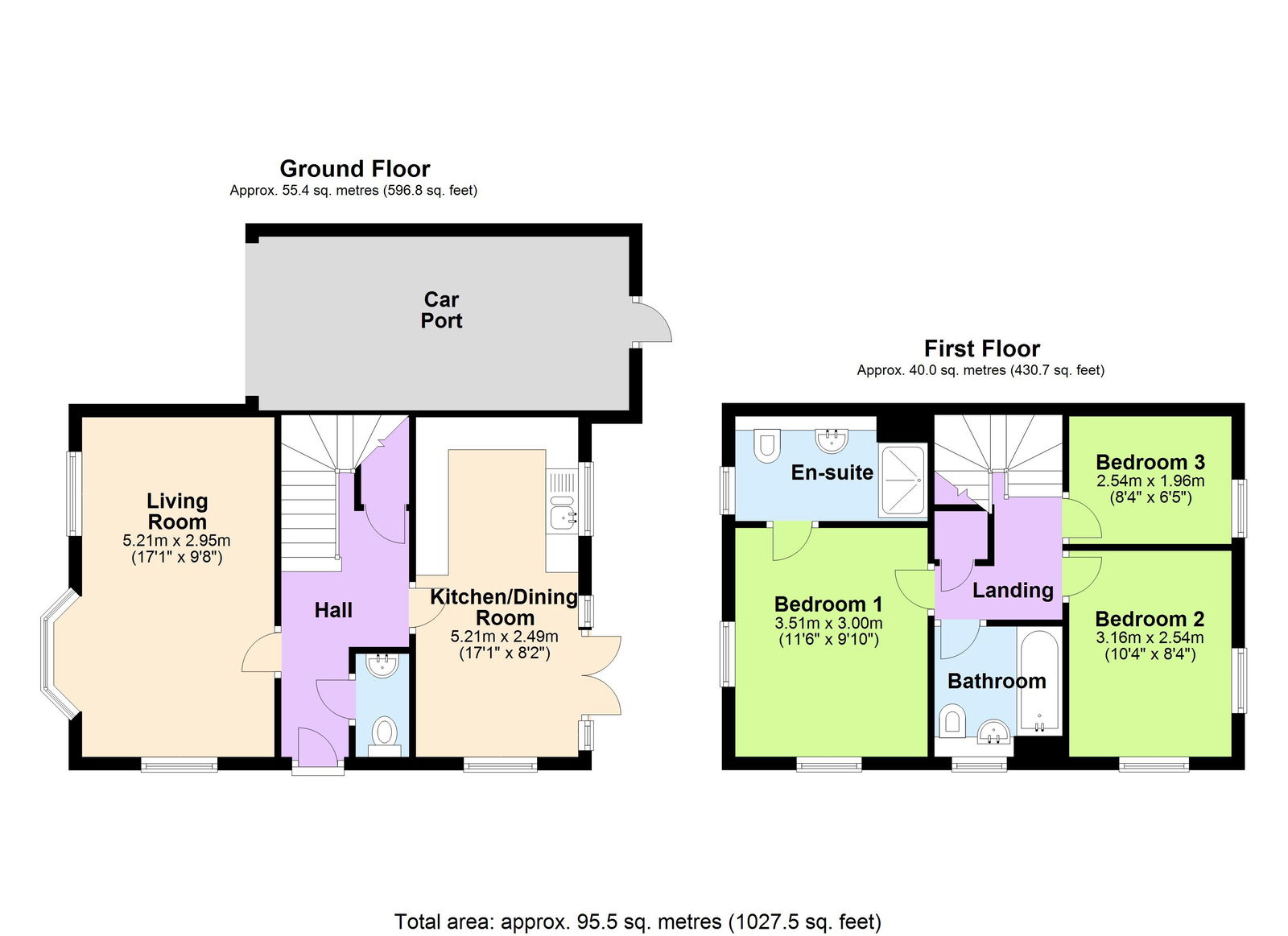 Floorplans For Level Walking Distance To Hawkhurst High Street
