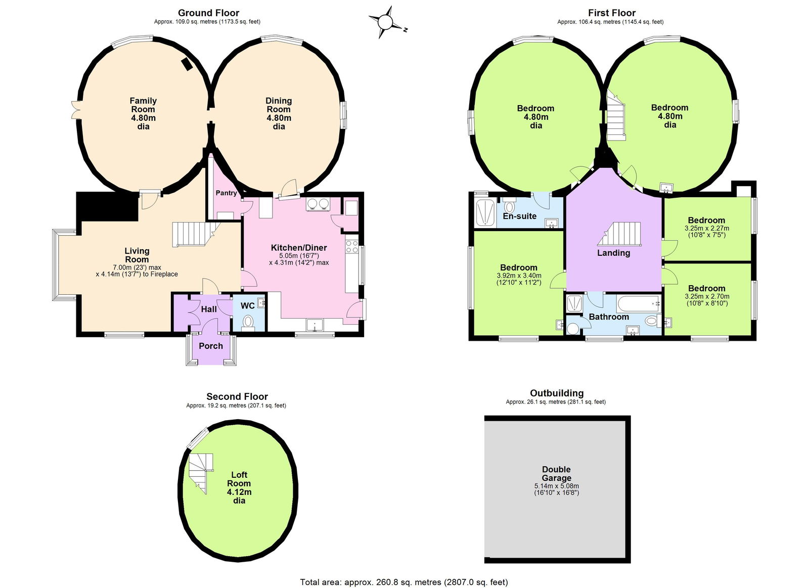 Floorplans For Rural Location On Water Lane In Hawkhurst